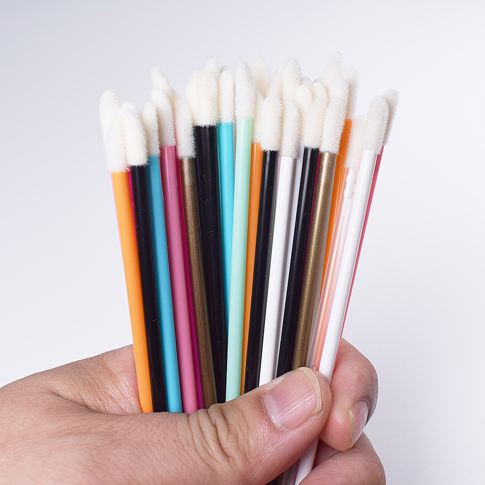 Micro Brush Applicator - 50Pcs Einweg Lippen Pinsel Wimpern Makeups