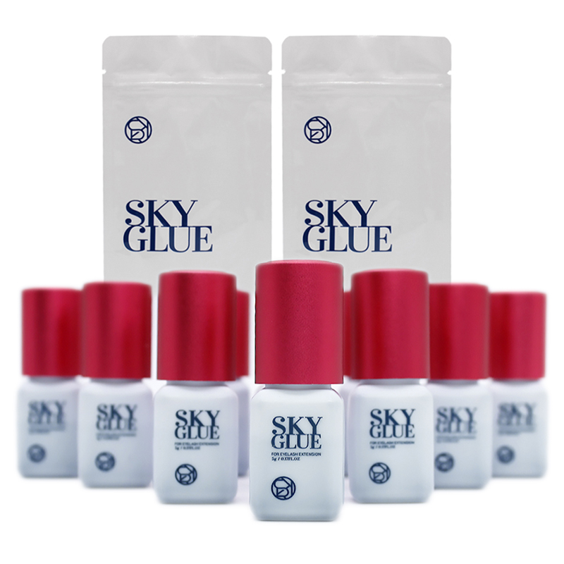 Eyelash Extension Korean Style - 10 flaschen SKY Kleber Für Wimpern