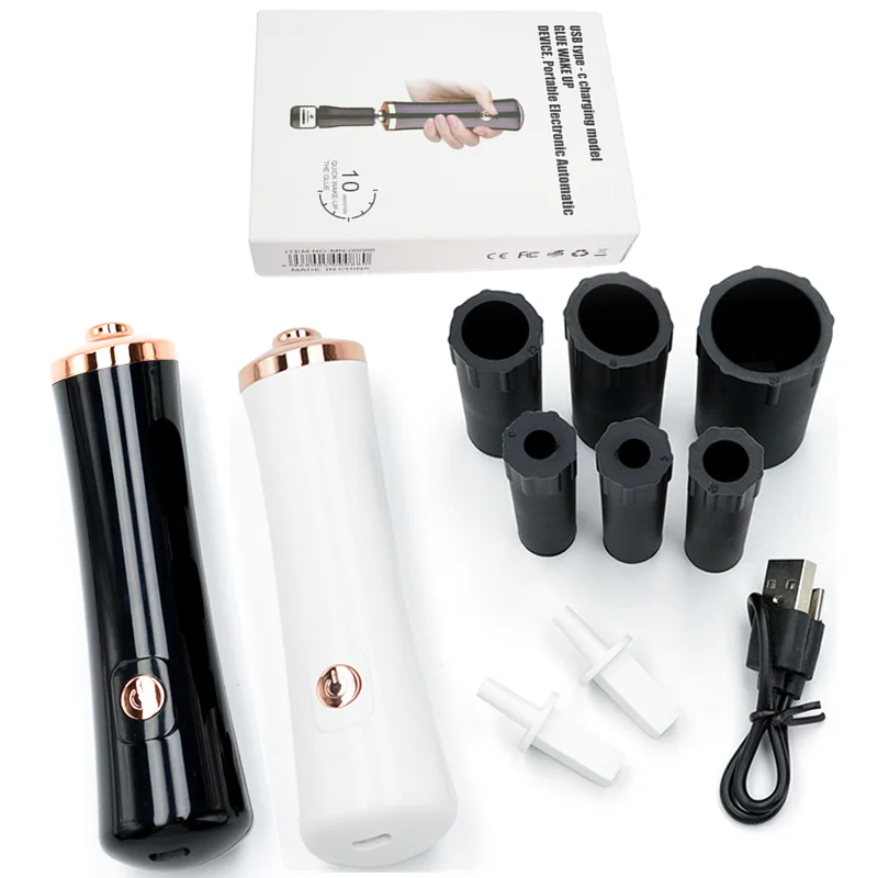 Eyelash Extension With Glue - Wimpern Kleber Shaker Elektrische Wake-Up Gerät