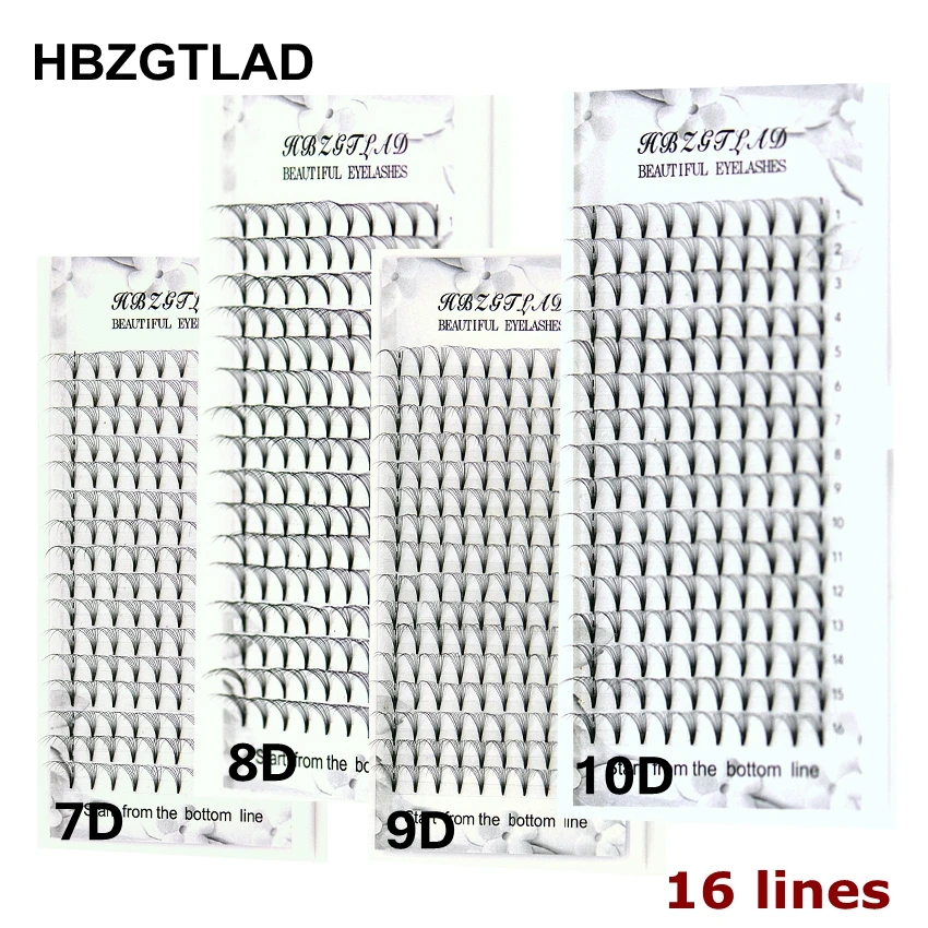 HBZGTLAD 16 Linien Große Kapaz – Eyelash Extension Russian Volume Bewertung und Preis