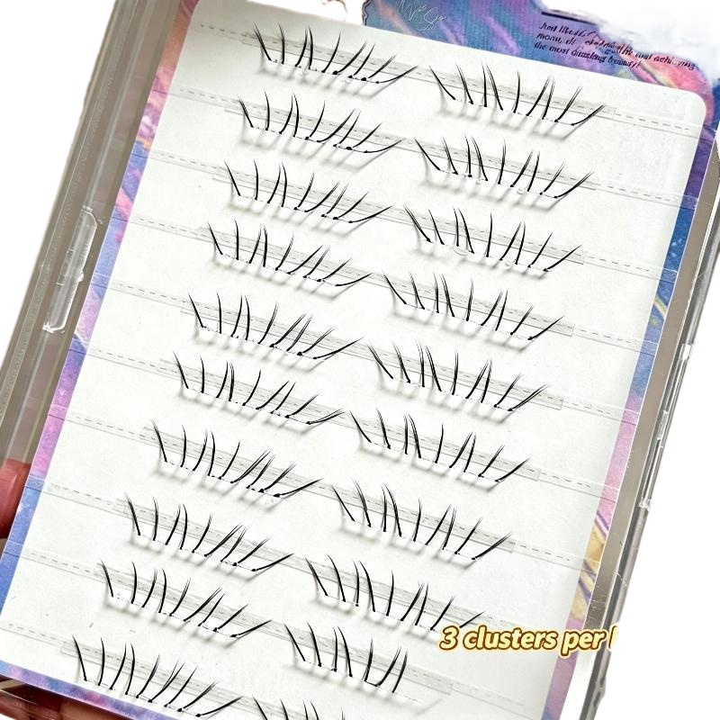 1 Set Comic Lower Lash Extensi – Eyelash Extension With Glue Bewertung und Preis