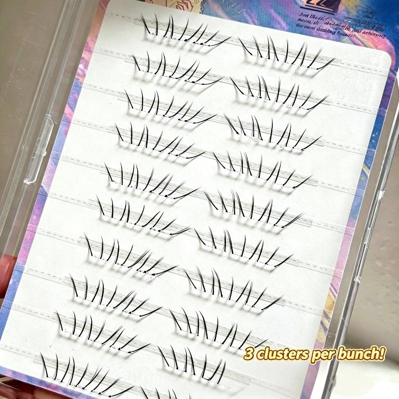 1 Set Comic Lower Lash Extensi – Eyelash Extension With Glue Bewertung und Preis