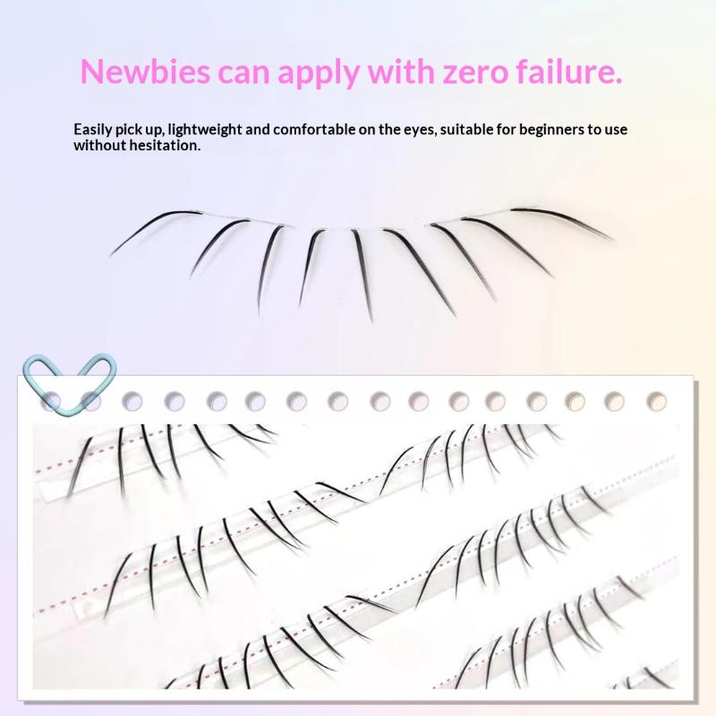 1 Set Comic Lower Lash Extensi – Eyelash Extension With Glue Bewertung und Preis