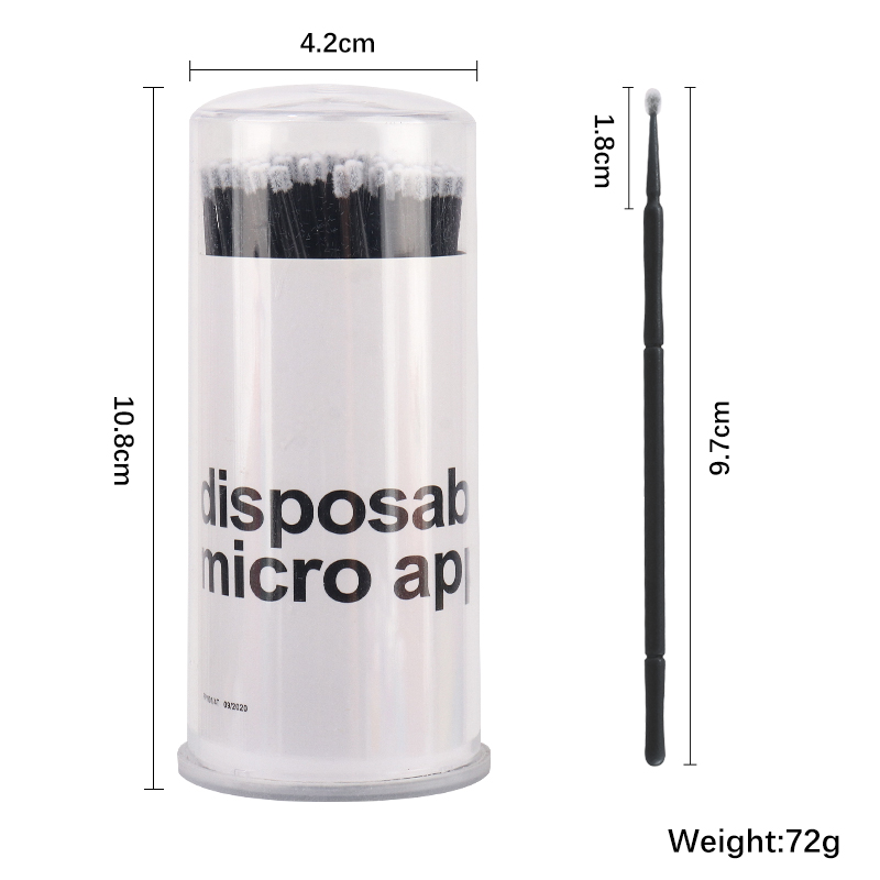 100 stücke Einweg Wimpern Pins – Micro Brush Applicator Bewertung und Preis