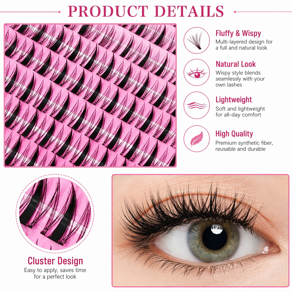 QIUNING Wimpernbüschel Manga W – Eyelash Extension Wet Look Bewertung und Preis