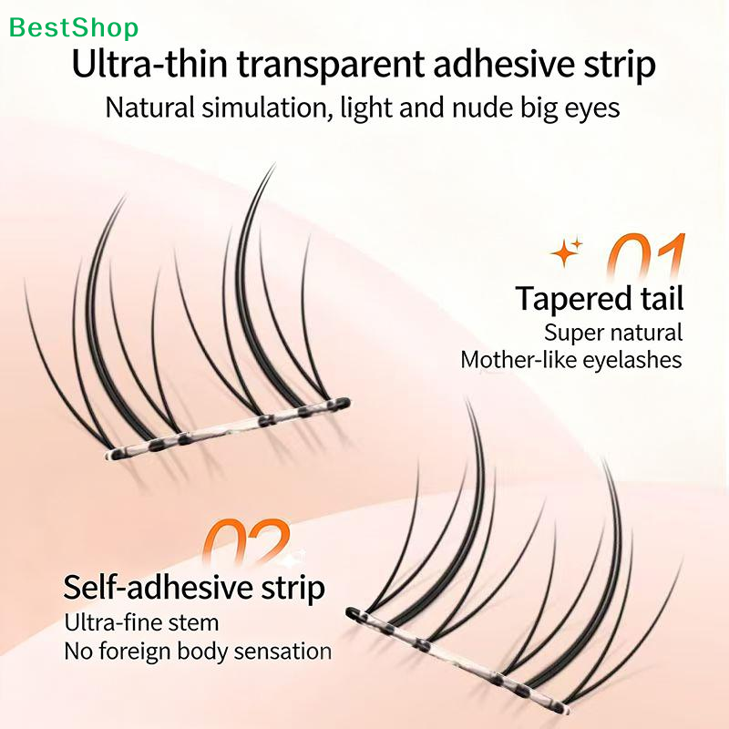 ✂ Schwarze selbstklebende fals – Eyelash Extension No 11 Bewertung und Preis