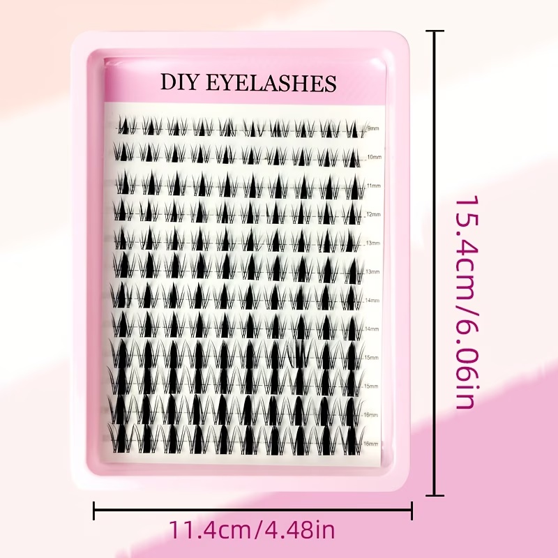 120 Stück Feenwimpern 8-16mm M – Eyelash Extension Wet Look Bewertung und Preis