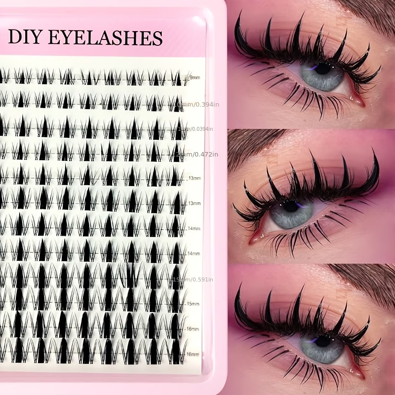 120 Stück Feenwimpern 8-16mm M – Eyelash Extension Wet Look Bewertung und Preis