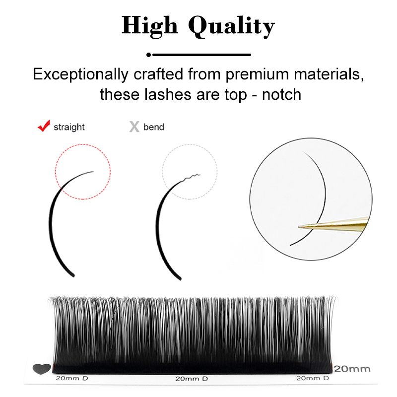 Winky Beauty Custom Your Logo  – Eyelash Extension Russian Volume Bewertung und Preis