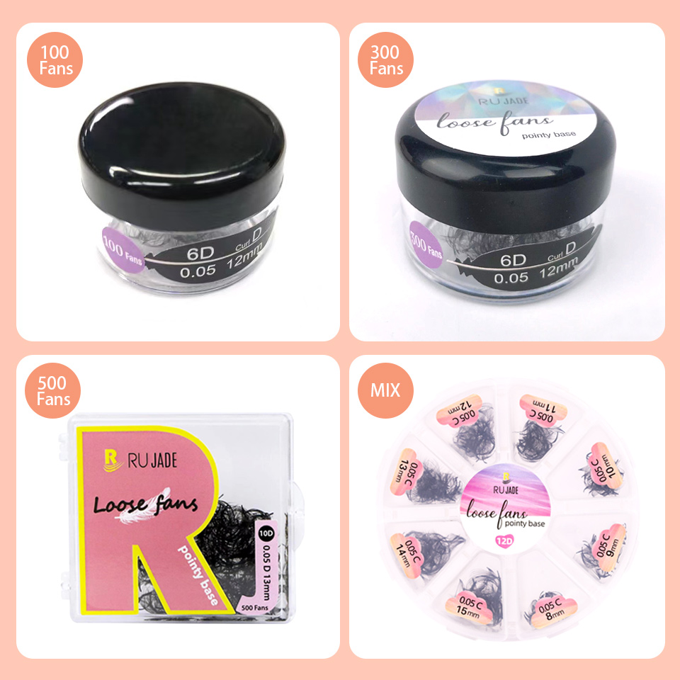 Rujade dünne spitze Basis vorg – Eyelash Extension Russian Volume Bewertung und Preis
