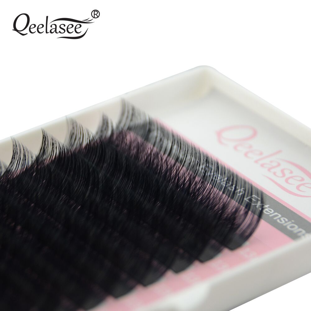 Qeelasee Faux Nerz Einzelne Wi – Eyelash Extension Russian Volume Bewertung und Preis