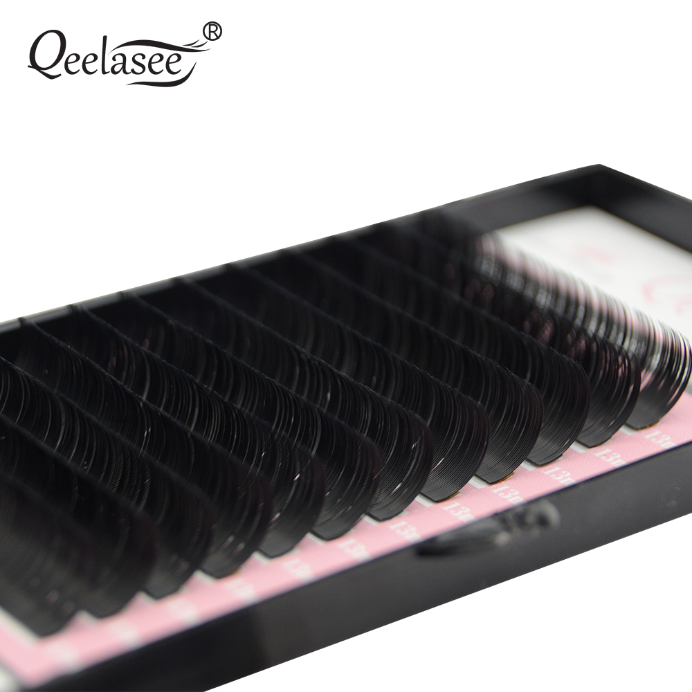Qeelasee Faux Nerz Einzelne Wi – Eyelash Extension Russian Volume Bewertung und Preis
