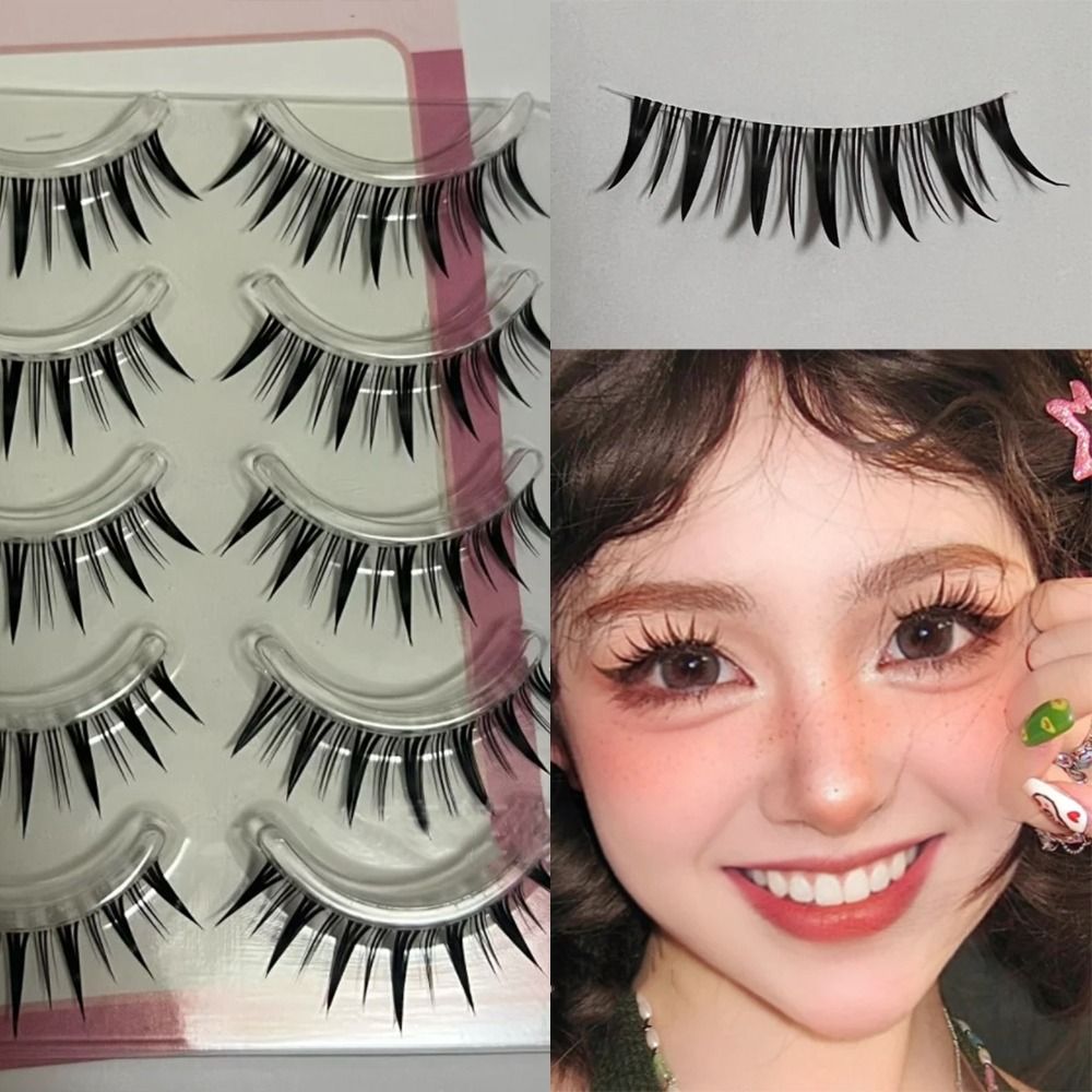 5 Paar Packung japanische Cosp – Eyelash Extension Wet Look Bewertung und Preis