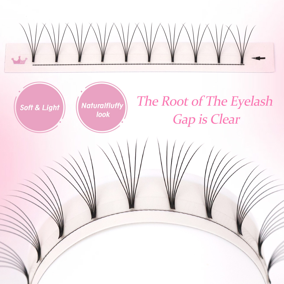 Rujade Vorgefertigte Volumen-W – Eyelash Extension Korean Style Bewertung und Preis
