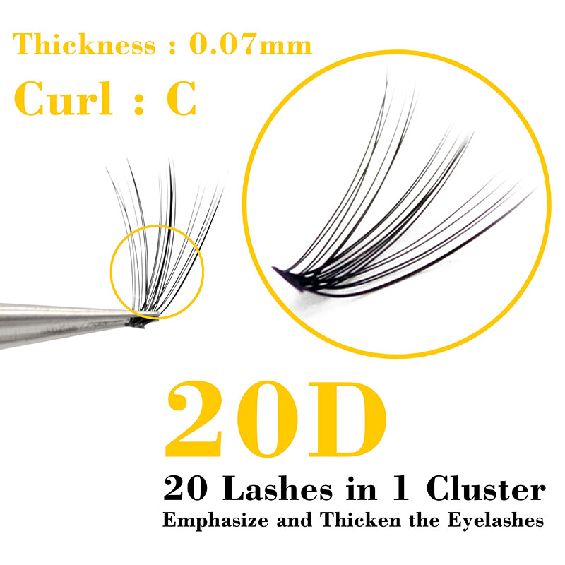 Kimcci 60 Bündel Nerz-Wimpernv – Eyelash Extension Russian Volume Bewertung und Preis